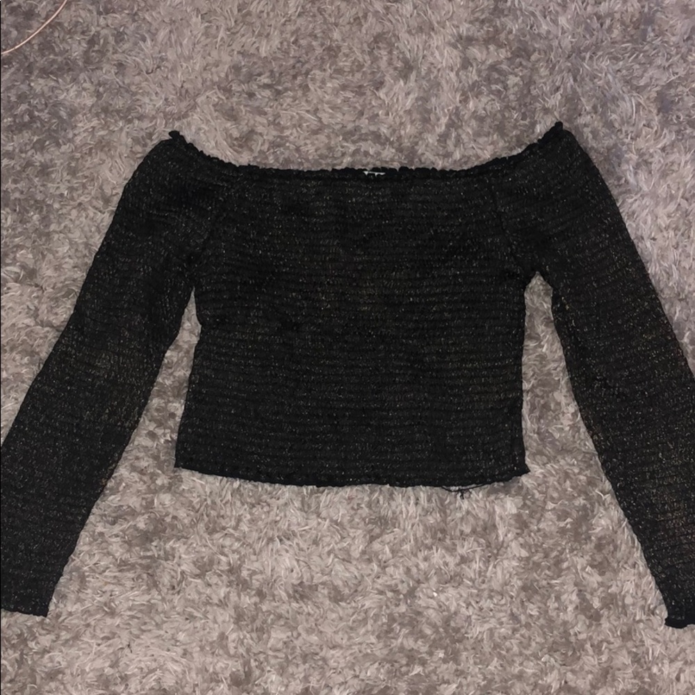 Urban outfitters off the shoulder top